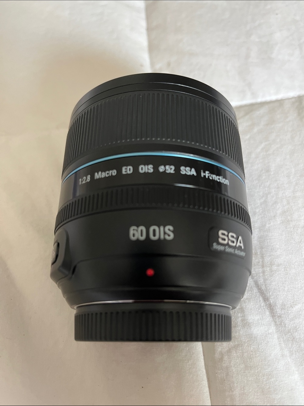 Black Samsung 60mm Macro OIS Camera Lens with SSA i-Function